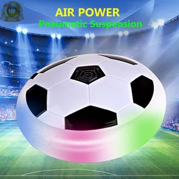 Futbolo Žaislai Vaikams FlyBall Spalvinga LED Žibintai, Oro Galia Futbolo Plaukioja Kamuolys Vaikams Mirksi Sporto Žaidimas juguetes